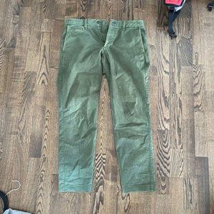 Gap Slim Fit Khakis - Green - 32x30